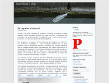 Tablet Screenshot of istambul5dias.net